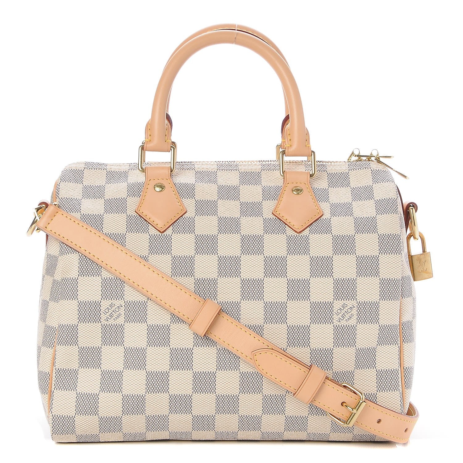 Louis Vuitton Damier Azur Speedy Bandouliere 25 1 of 8