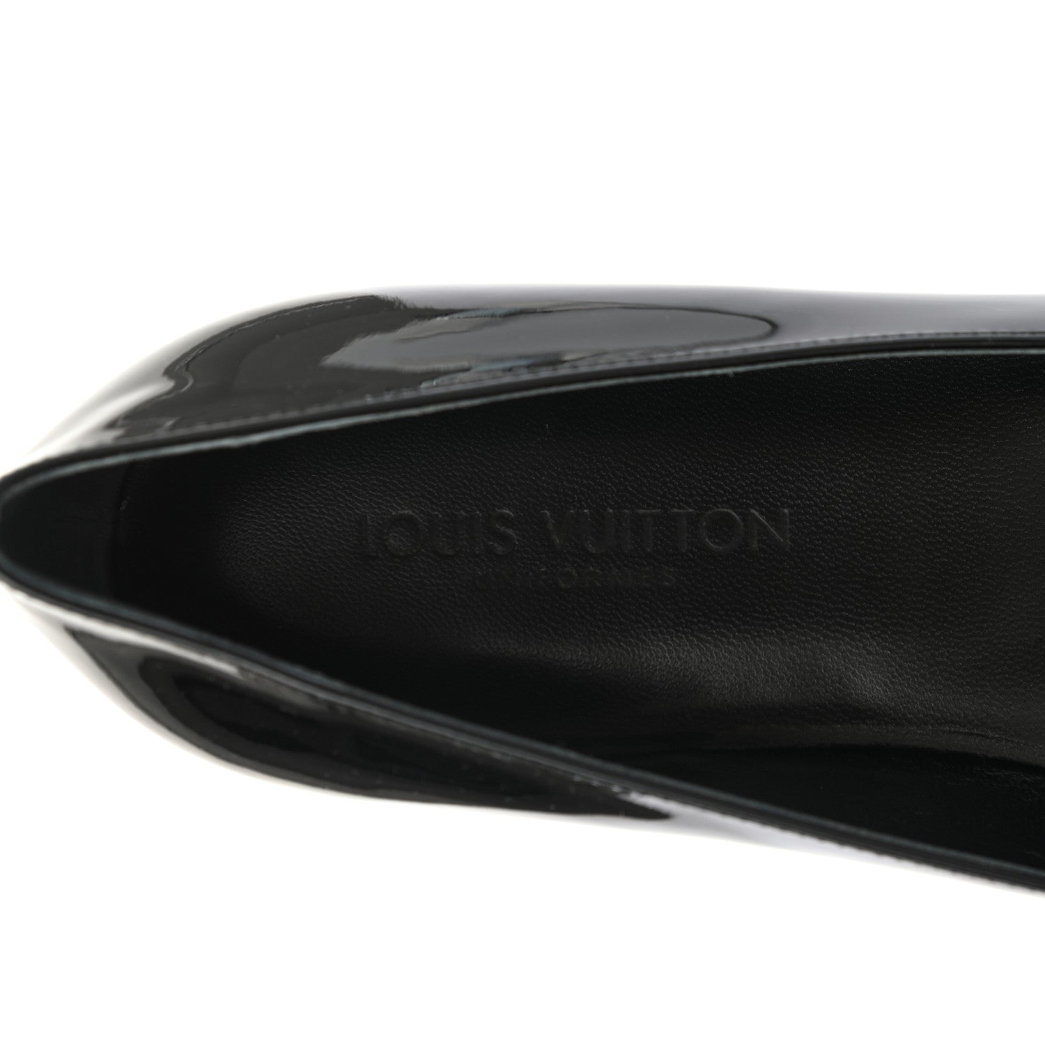 Louis Vuitton Patent Uniformes Ballet Flats 37.5 Black 5 of 7