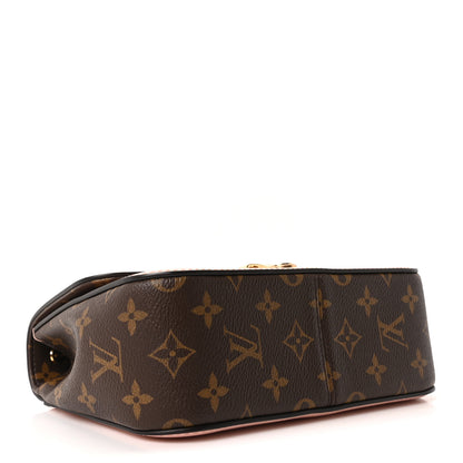 Louis Vuitton Patent Calfskin Monogram Cherrywood BB Rose Ballerine 4 of 9