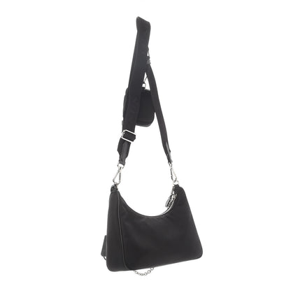 Prada Nylon Re-Edition 2005 Shoulder Bag Black 3 of 10