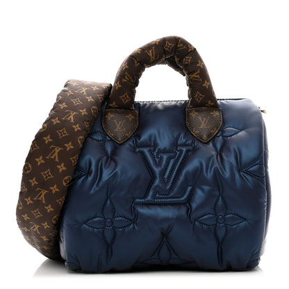 Louis Vuitton Econyl Mini Monogram Pillow Speedy Bandouliere 25 Navy 1 of 9
