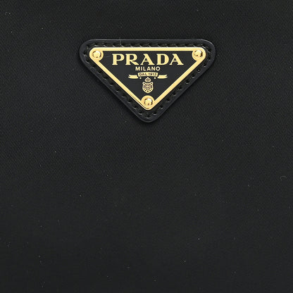 Prada Re-Nylon Spazzolato Small Arque Shoulder Bag Black 7 of 9