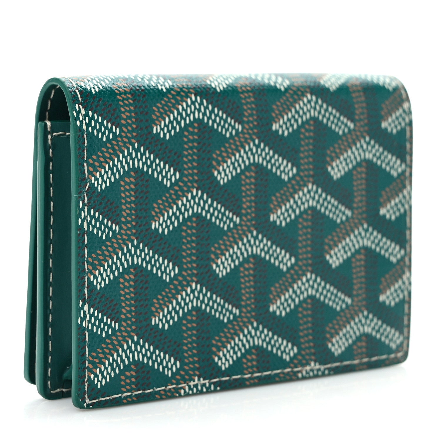 Goyard Goyardine Business Card Holder Green 3 of 7