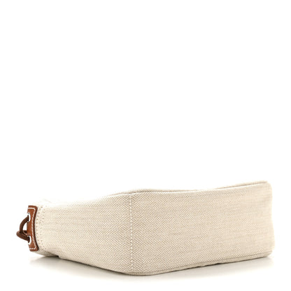 Hermes Canvas Barenia Fourbi 20 PM Pouch Naturel Fauve 4 of 8