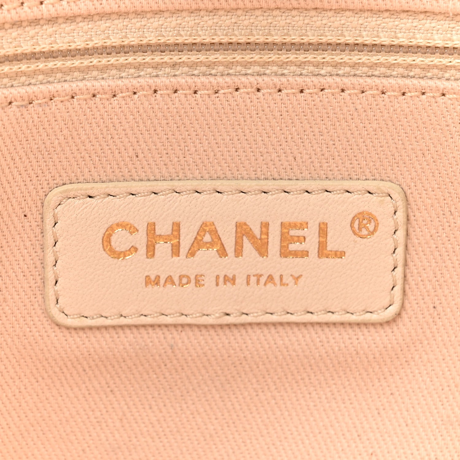 Chanel Lurex Boucle Small Deauville Tote Ivory 6 of 10