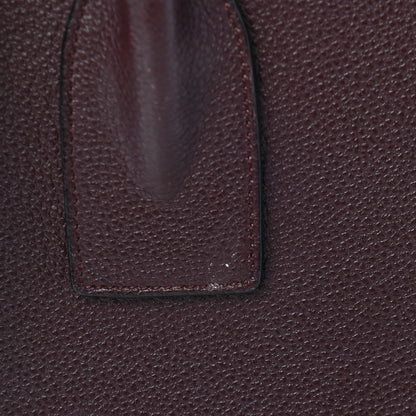 Saint Laurent Grained Calfskin Small Classic Sac De Jour Amaranto 7 of 12