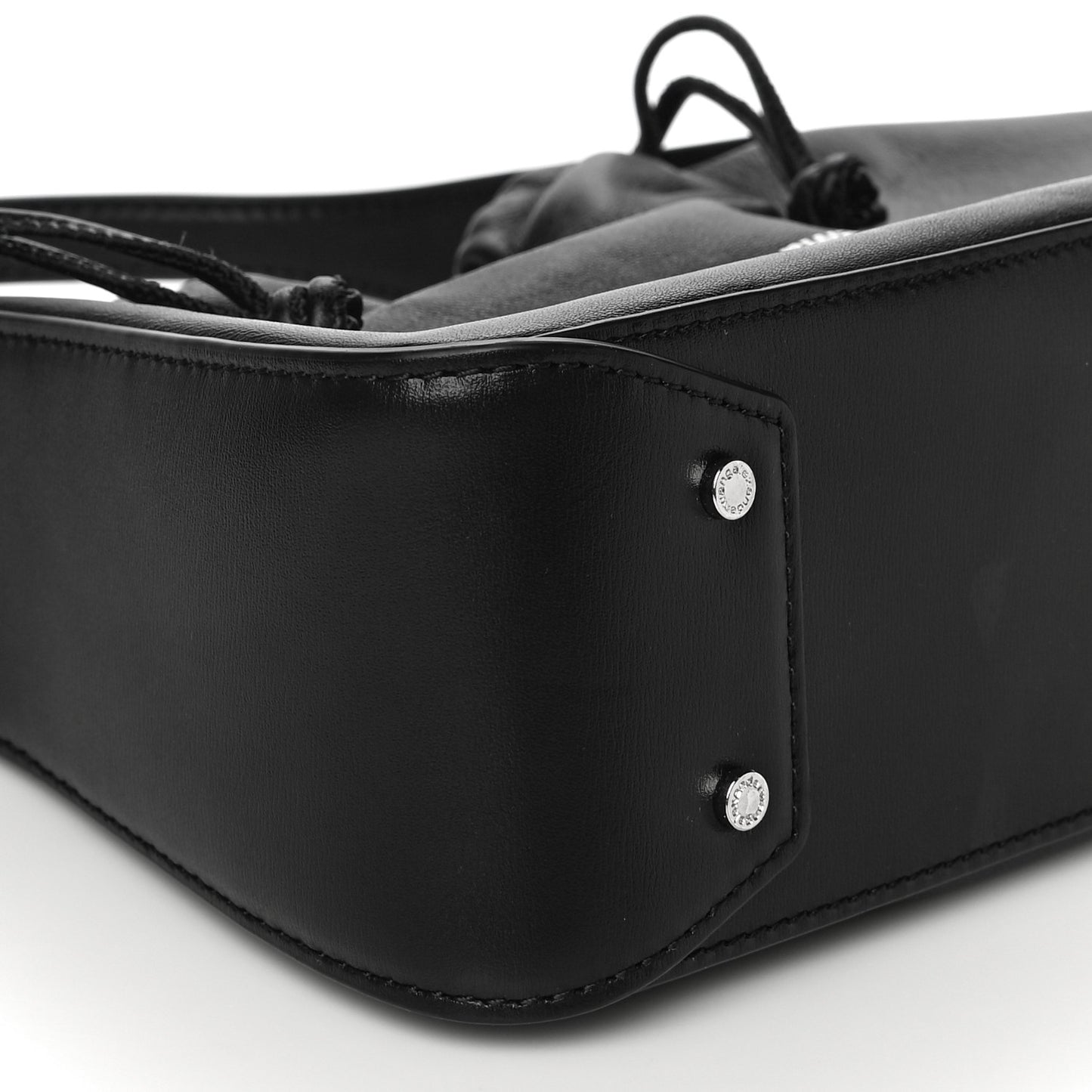 Lambskin Nylon Small Ryan Bag Black