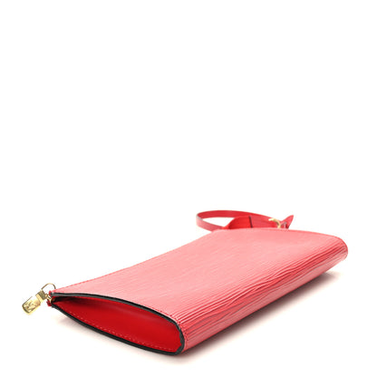 Louis Vuitton Epi Pochette Accessories 21 Castillan Red 4 of 9
