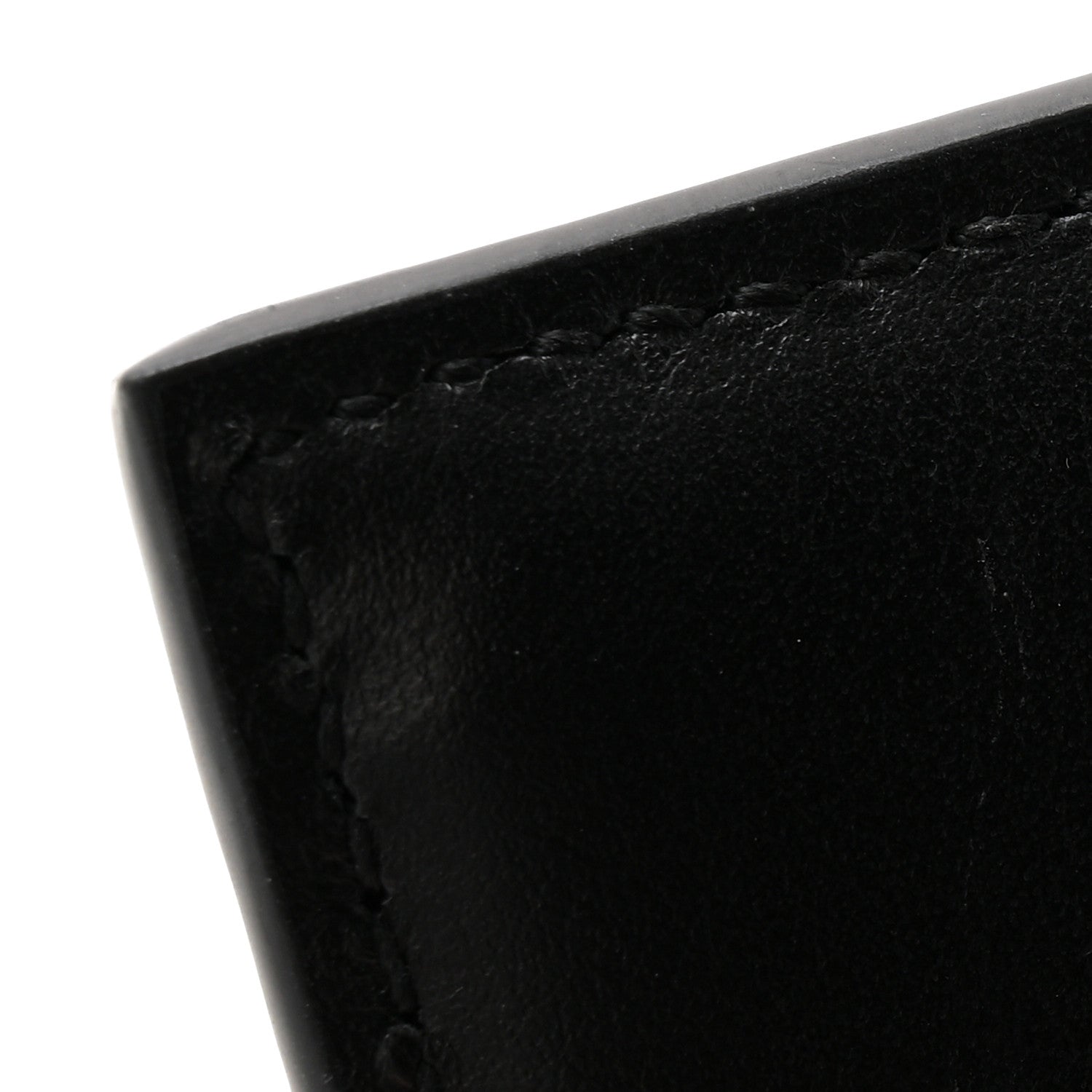 Gucci Calfskin GG Matelasse Card Case Wallet Black 8 of 9