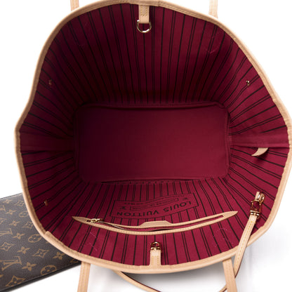 Louis Vuitton Monogram Neo Neverfull MM Pivoine 5 of 13
