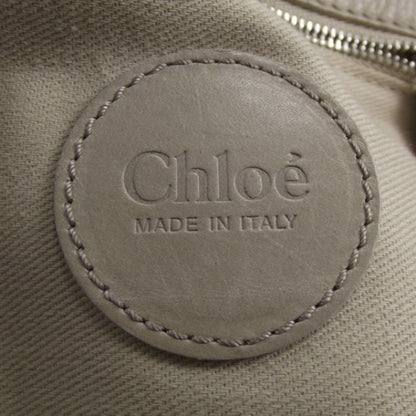 Chloe Python Silverado Tote Ivory 8 of 10