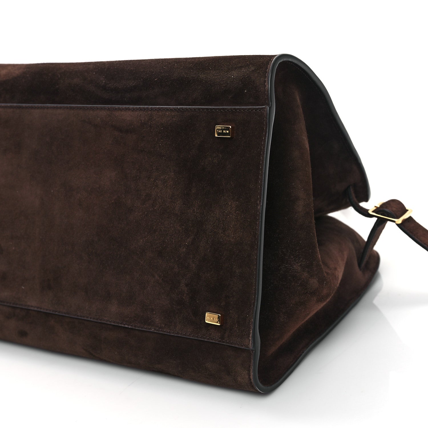 The Row Suede Soft Margaux 15 Mocha 8 of 8