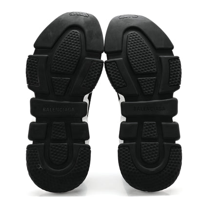 Balenciaga Neoprene Knit Womens Speed Sneakers 38 Black White 5 of 10