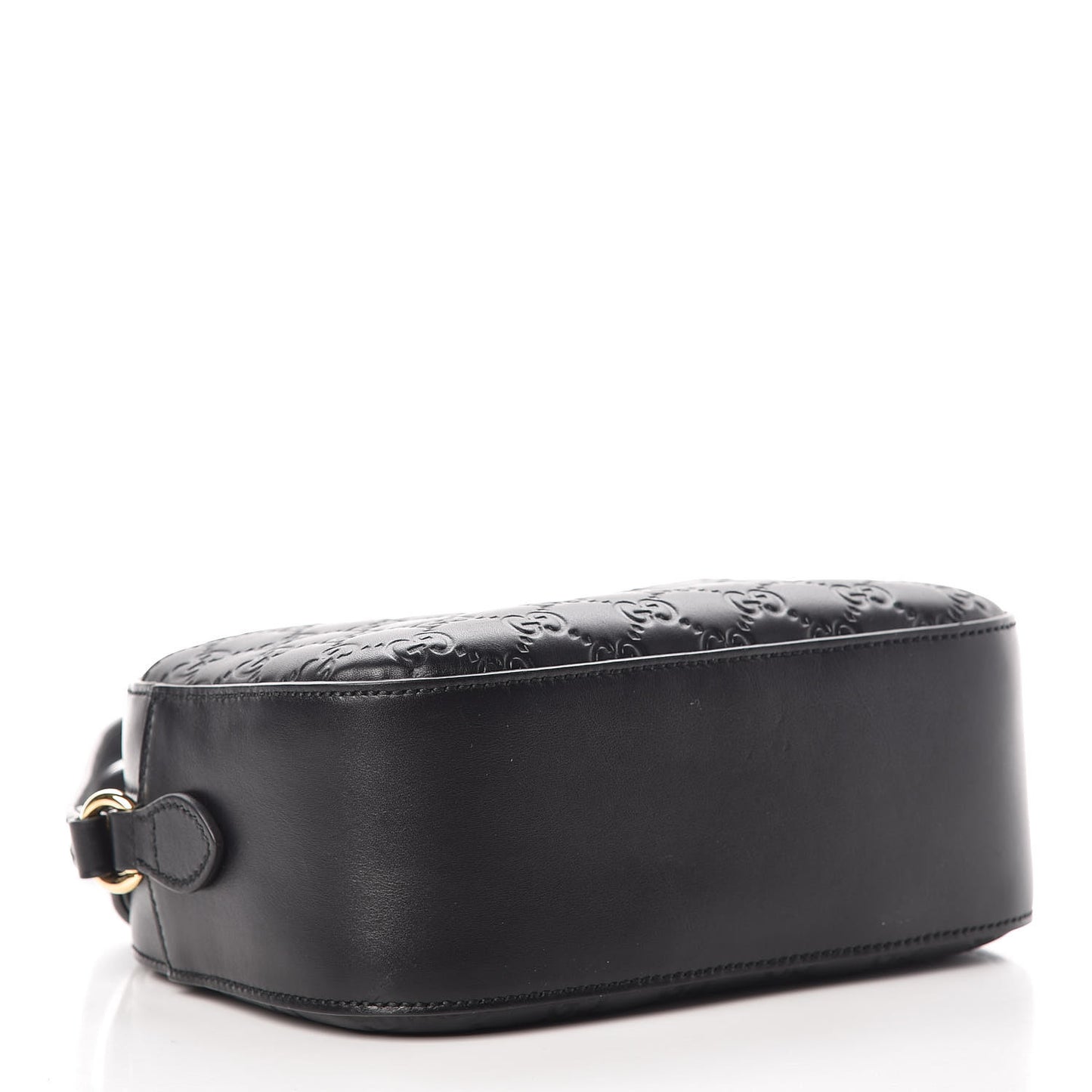 Guccissima Signature Small Camera Bag Black