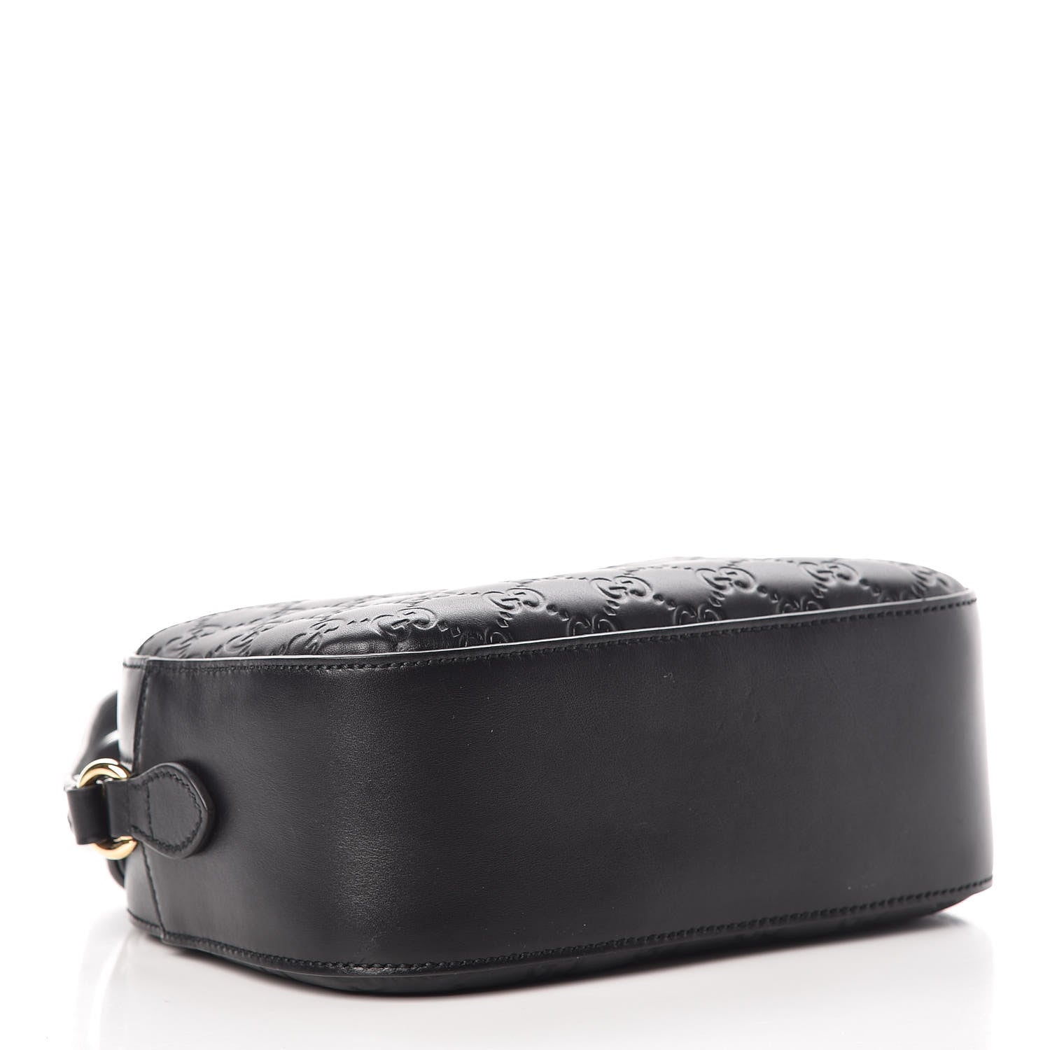 Gucci Guccissima Signature Small Camera Bag Black 4 of 8