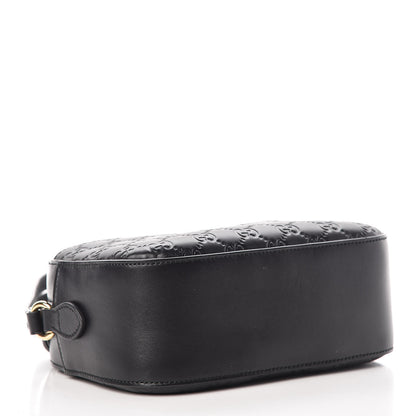 Gucci Guccissima Signature Small Camera Bag Black 4 of 8
