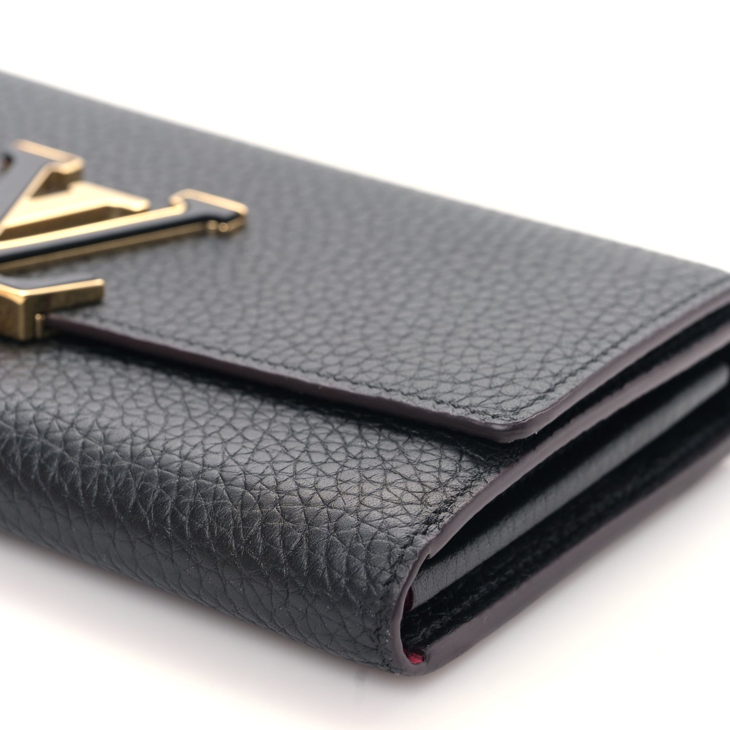 Taurillon Capucines Wallet Black