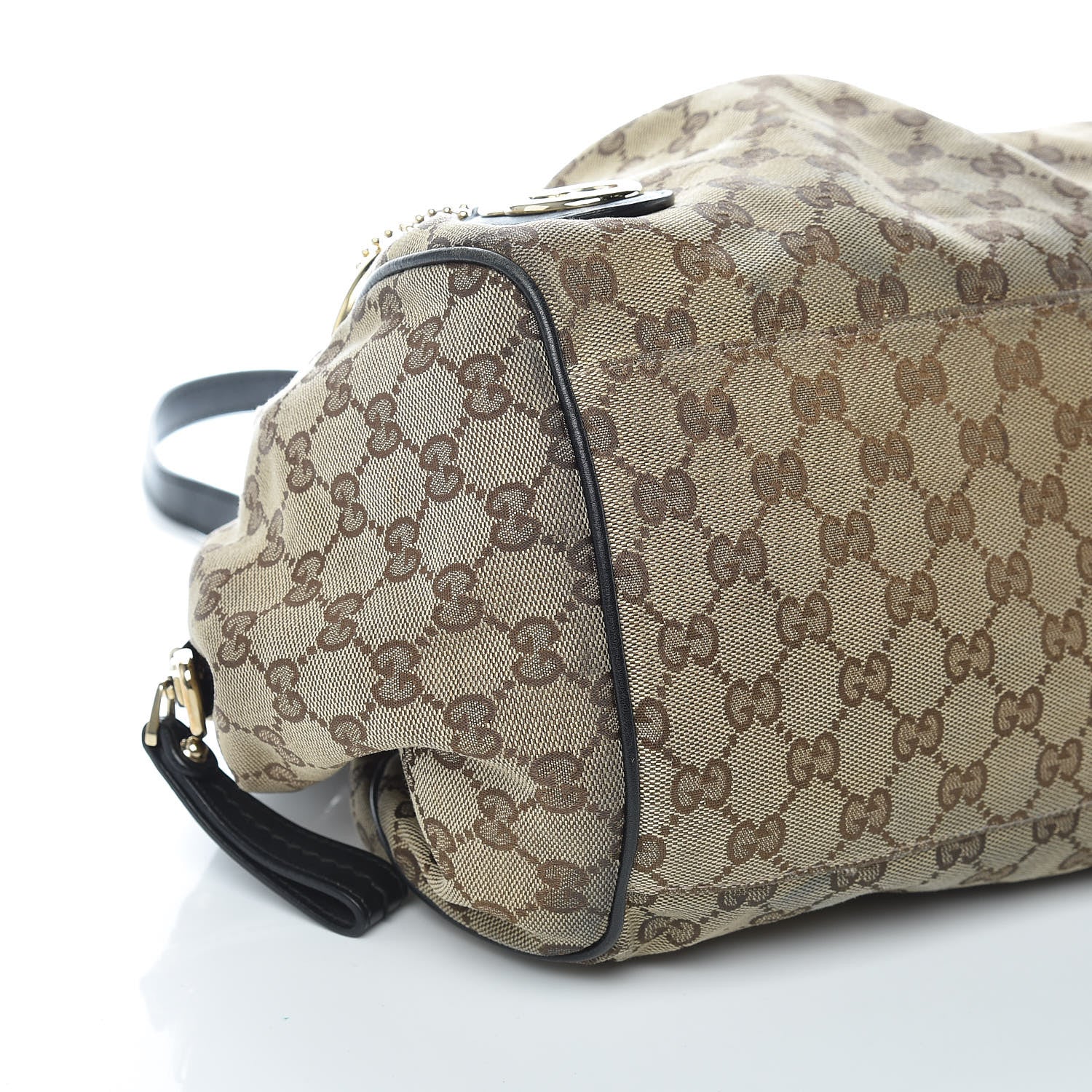 Gucci Monogram Medium Sukey Boston Bag Brown 5 of 12