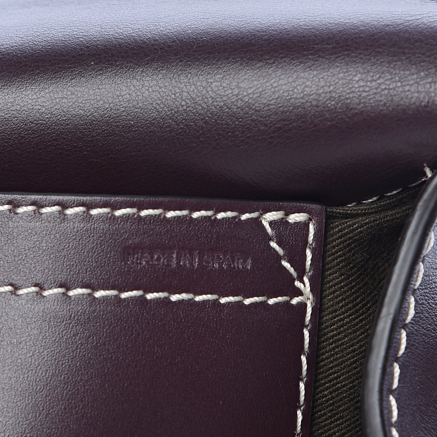 Shiny Calfskin Mini Marcie Round Crossbody Bag Black Raisin