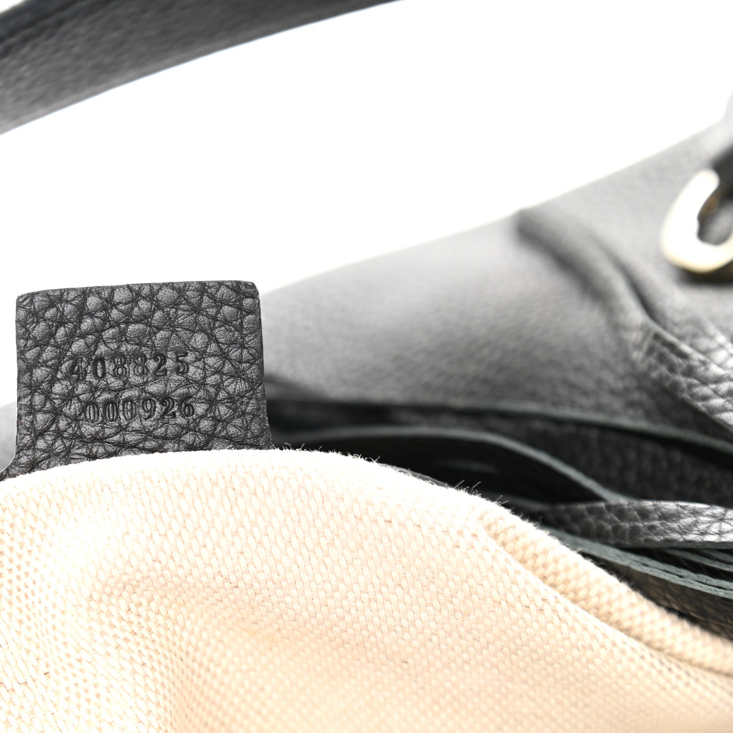 Gucci Pebbled Calfskin Large Soho Hobo Black 7 of 12