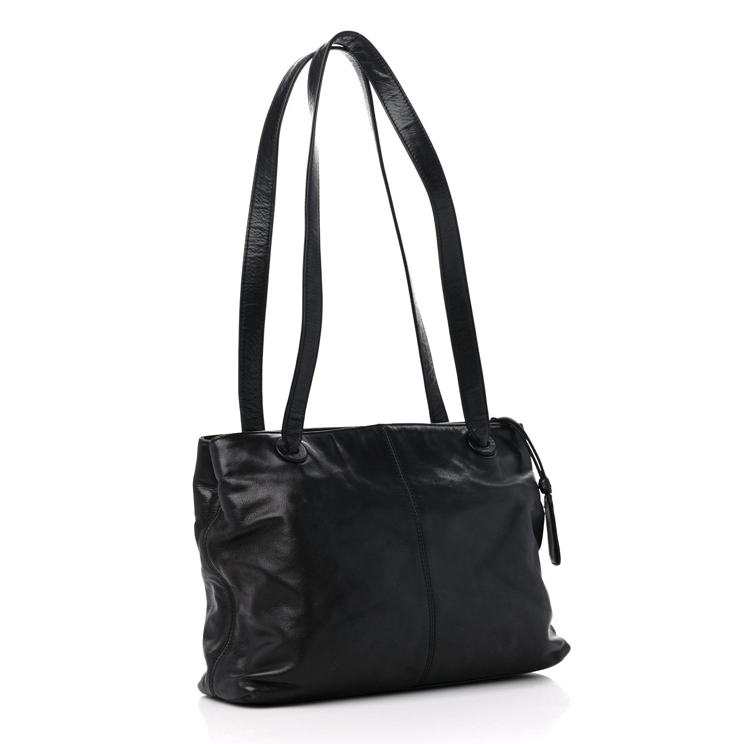 Chanel Calfskin CC Shoulder Bag Black 4 of 15