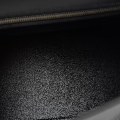 Balenciaga Grained Calfskin Small Hourglass Top Handle Bag Black 9 of 11