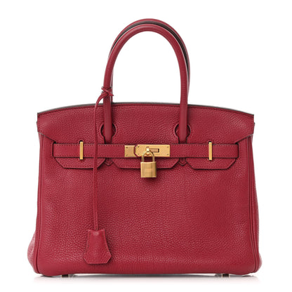 Hermes Togo Birkin 30 Rubis 1 of 16