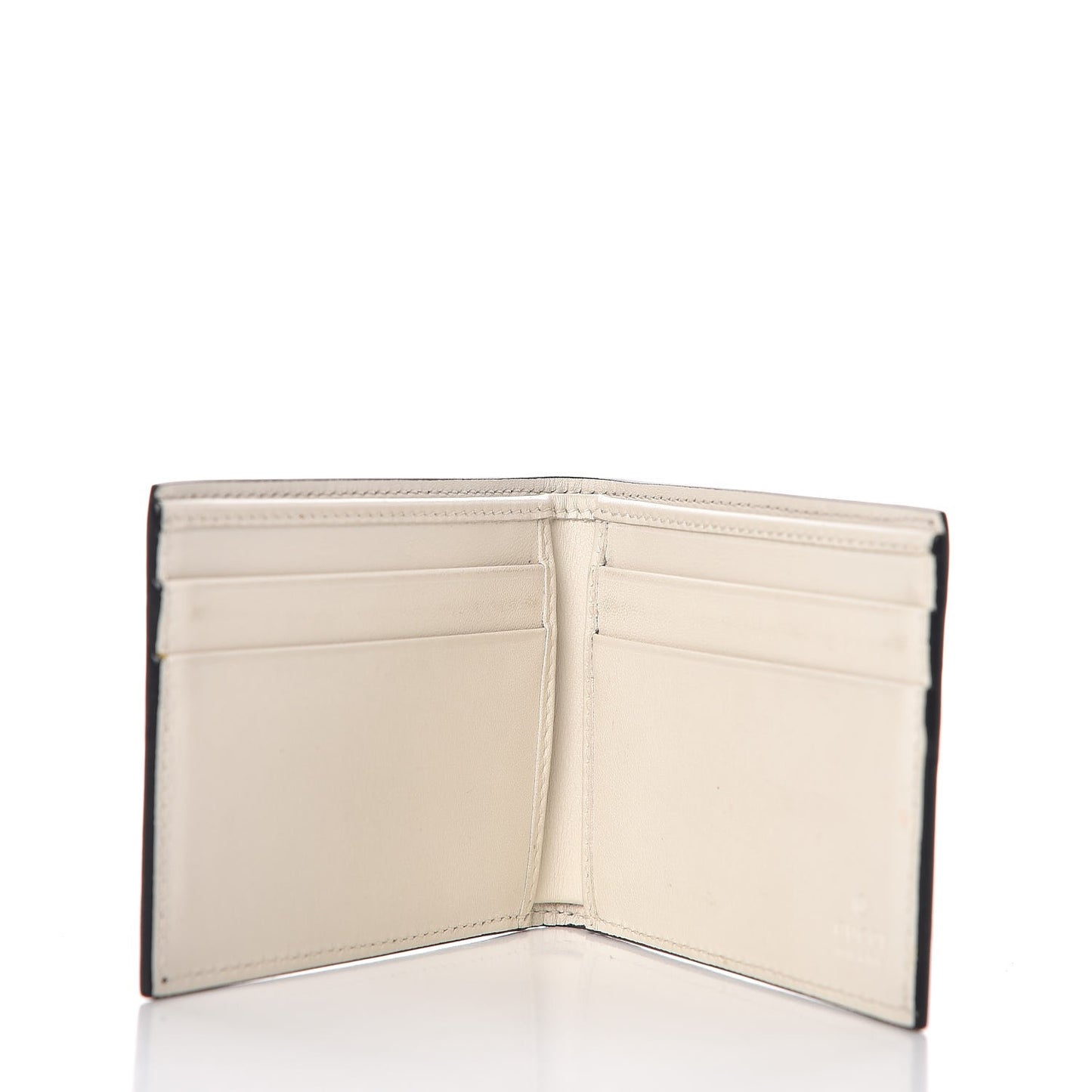 Calfskin Bi-Fold Wallet Black