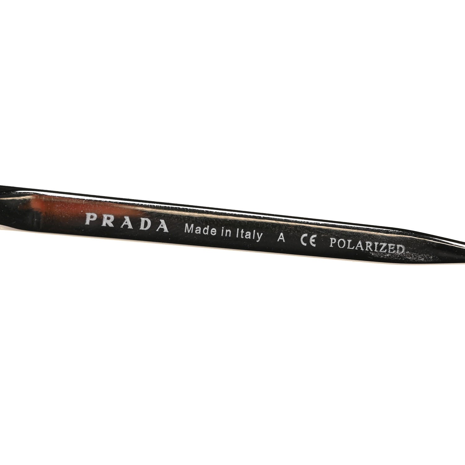 Prada Polarized Cat Eye Sunglasses SPR 68T Silver 6 of 8
