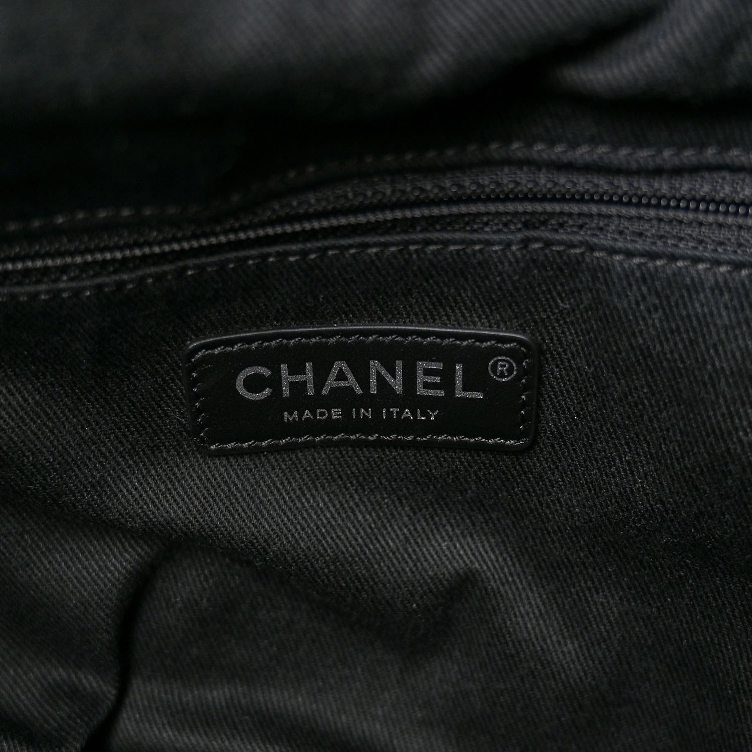 Chanel Canvas Small Double Face Tote Black 6 of 10