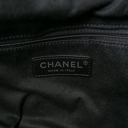 Chanel Canvas Small Double Face Tote Black 6 of 10