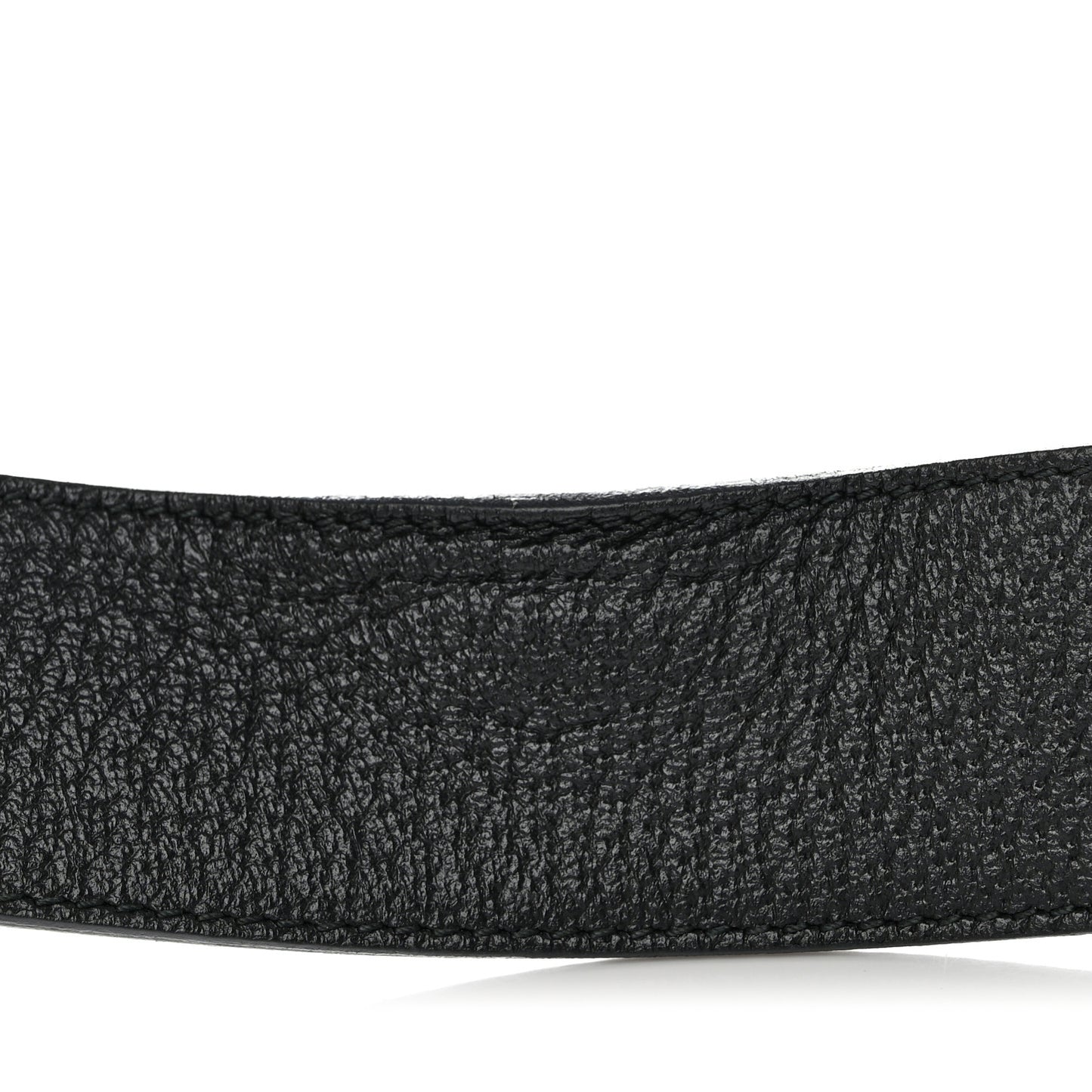 Textured Calfskin Double G 40mm Belt 90 36 Black