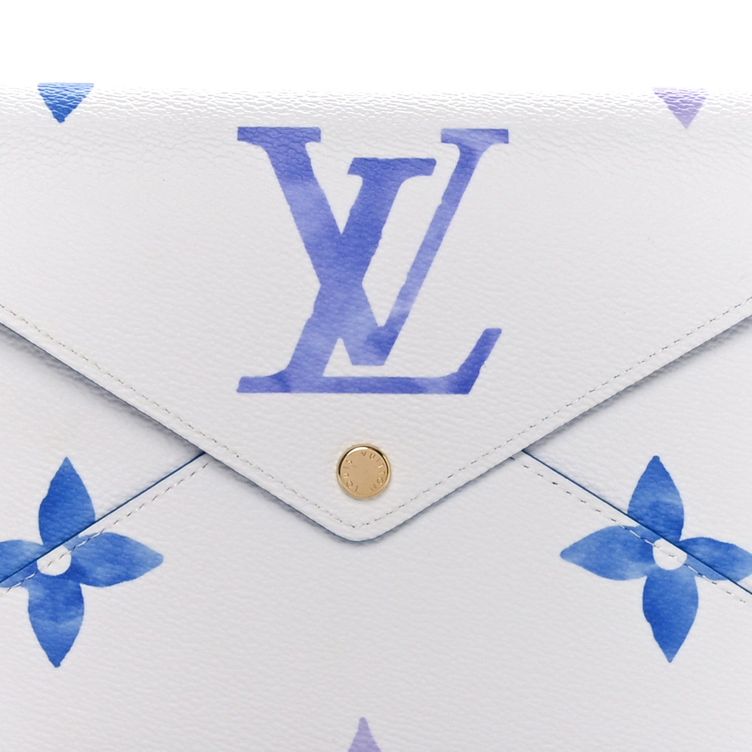Louis Vuitton Monogram By The Pool Large Kirigami Pochette Blue 7 of 9