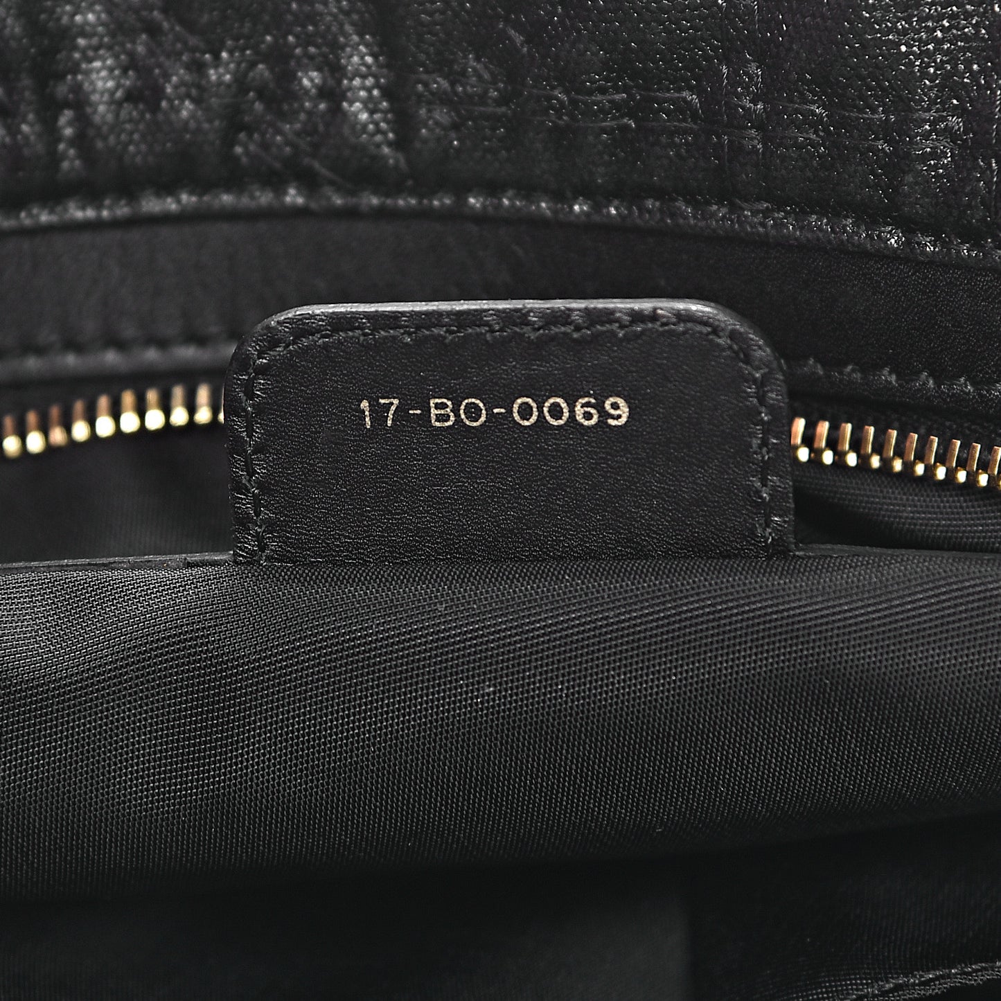 Coated Canvas Cannage Large Dior Soft Shopping Tote Black