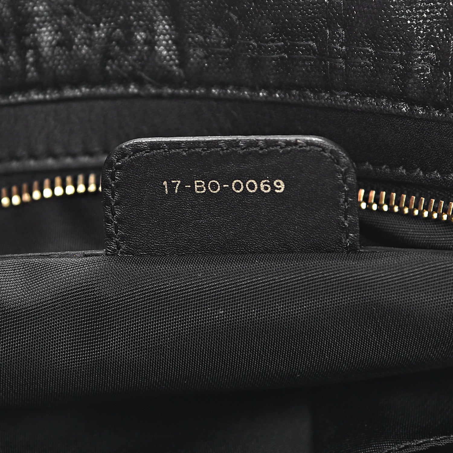 Christian Dior Coated Canvas Cannage Large Dior Soft Shopping Tote Black 7 of 10