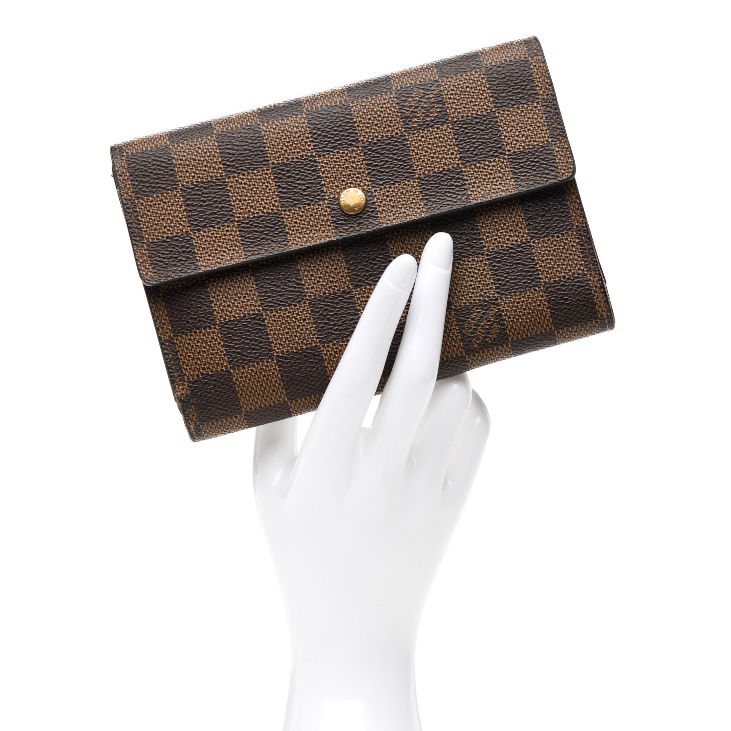 Louis Vuitton Damier Ebene Alexandra Wallet 2 of 6