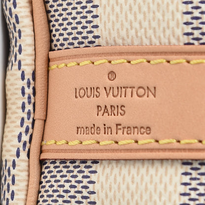 Louis Vuitton Damier Azur Speedy Bandouliere 35 8 of 9