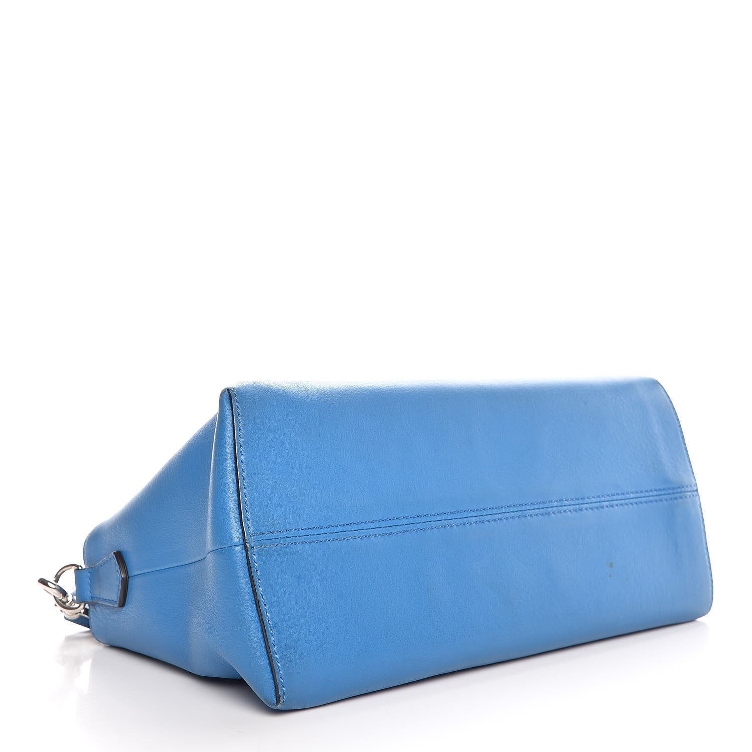 Fendi Vitello Dolce Medium By The Way Boston Bag Blue Royal 5 of 16