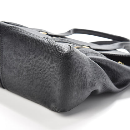 3.1 Phillip Lim 3.1 Textured Calfskin Large Pashli Satchel Black 10 of 11