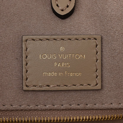 Louis Vuitton Empreinte Monogram Giant Onthego MM Tourterelle Creme 5 of 8