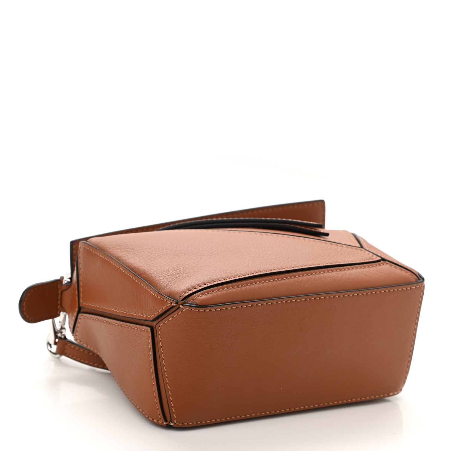 Loewe Calfskin Mini Puzzle Bag Tan 4 of 9