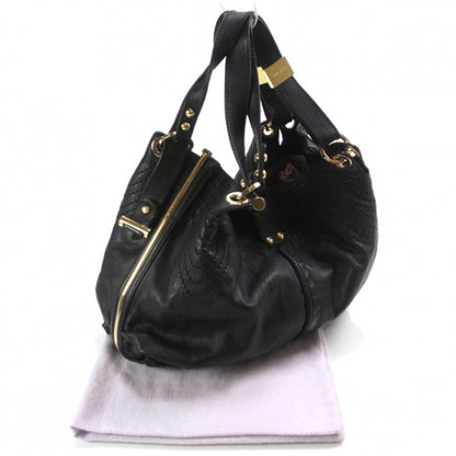 Jimmy Choo Leather Alex Hobo Black 3 of 11