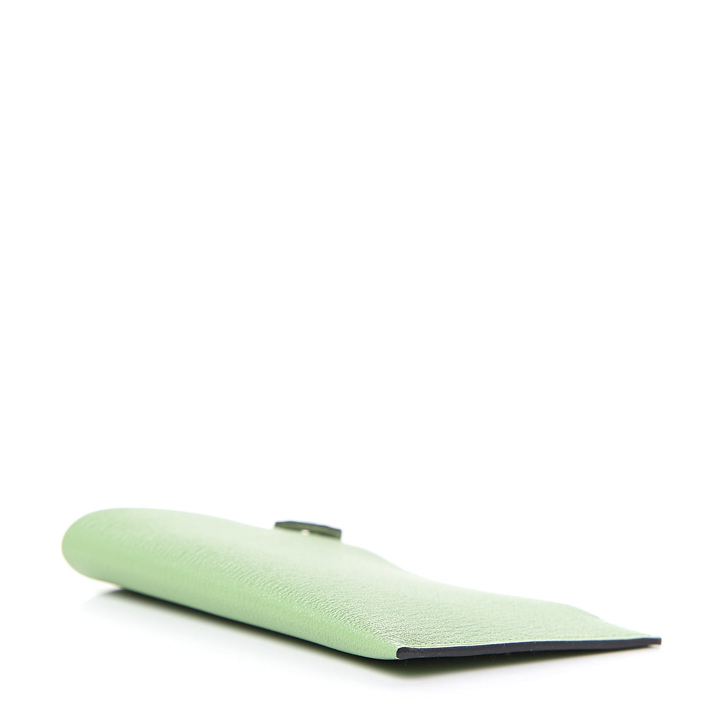 Chevre Mysore Tarmac Dot PM Passport Holder Vert Criquet Bleu Brume