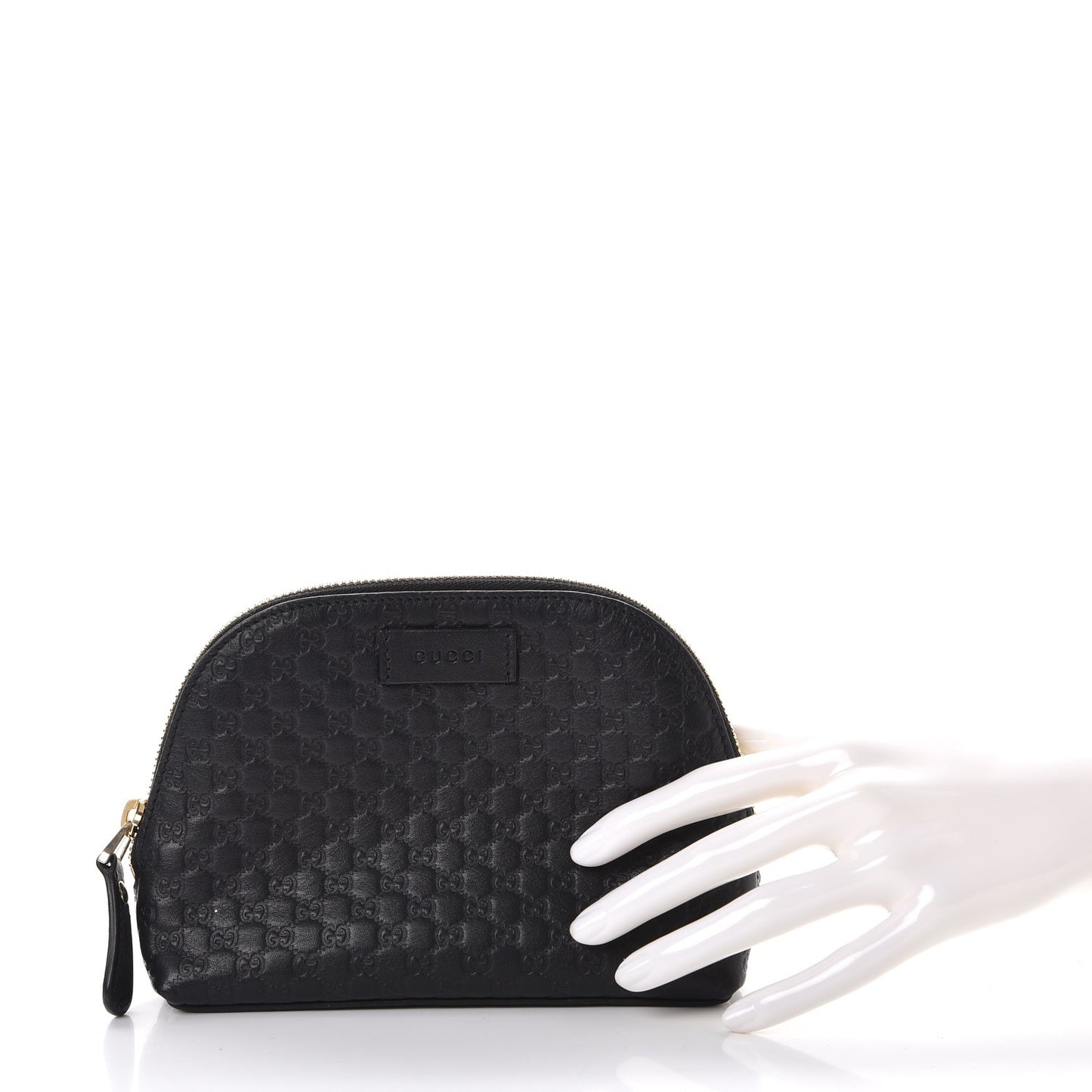 Microguccissima GG Cosmetic Case Black