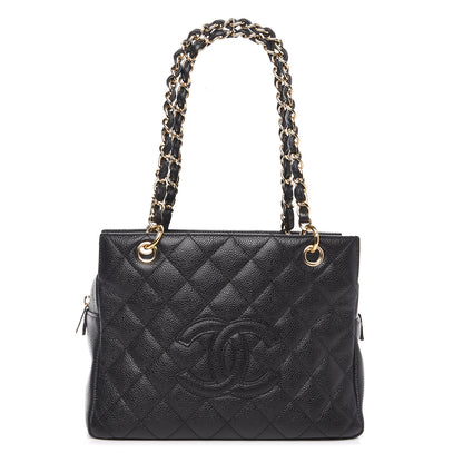 Chanel Caviar Quilted Petit Timeless Tote PTT Black 1 of 10