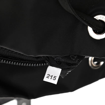 Prada Tessuto Nylon Saffiano Small Backpack Black 6 of 9
