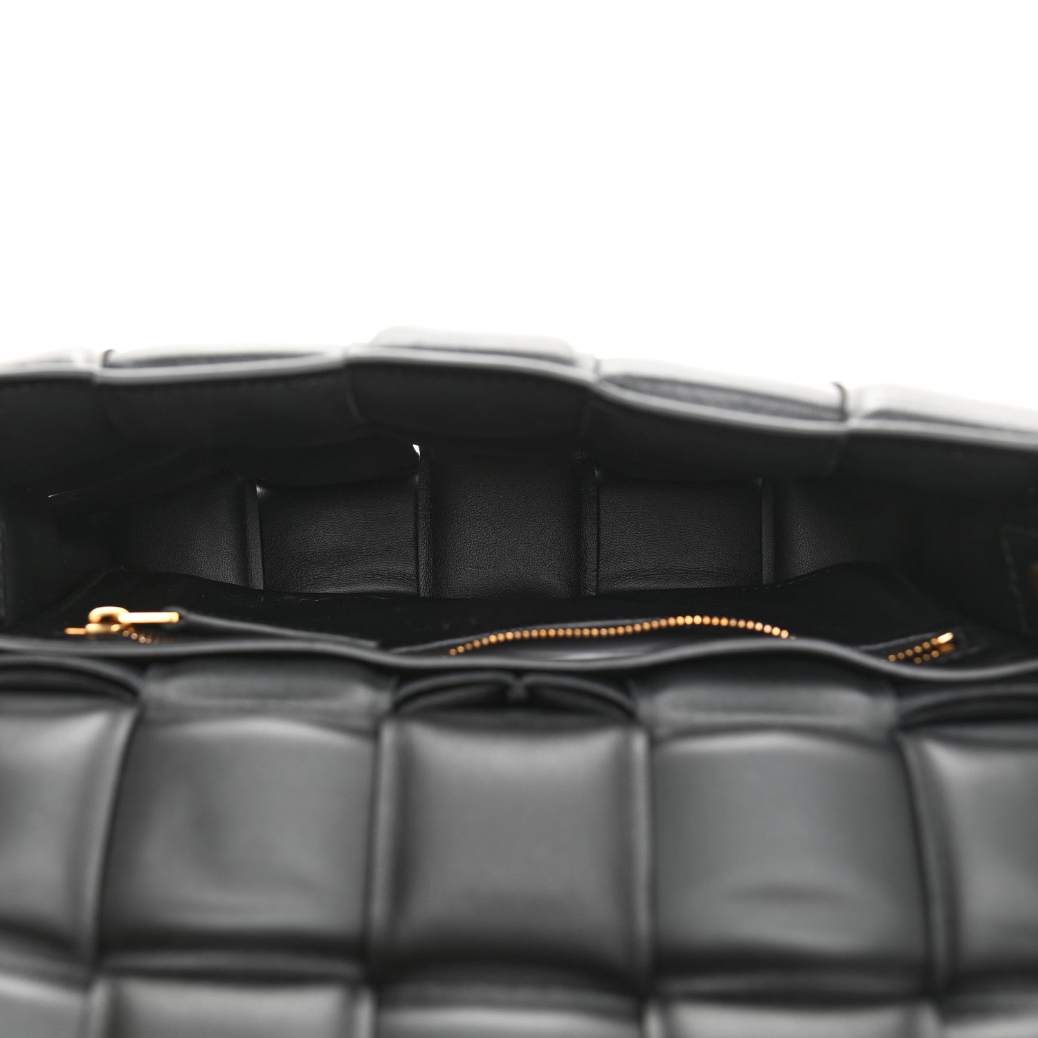 Bottega Veneta Nappa Maxi Intreccio Padded Cassette Crossbody Bag Black 5 of 10