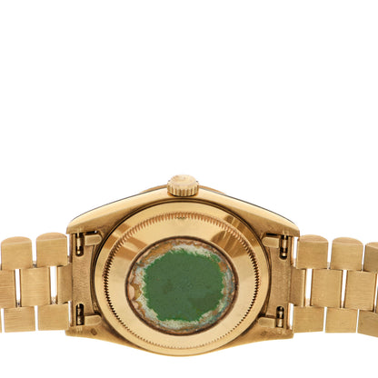 Rolex 18K Yellow Gold Diamond 36mm Oyster Perpetual Day-Date President Watch Champagne 18238 4 of 4