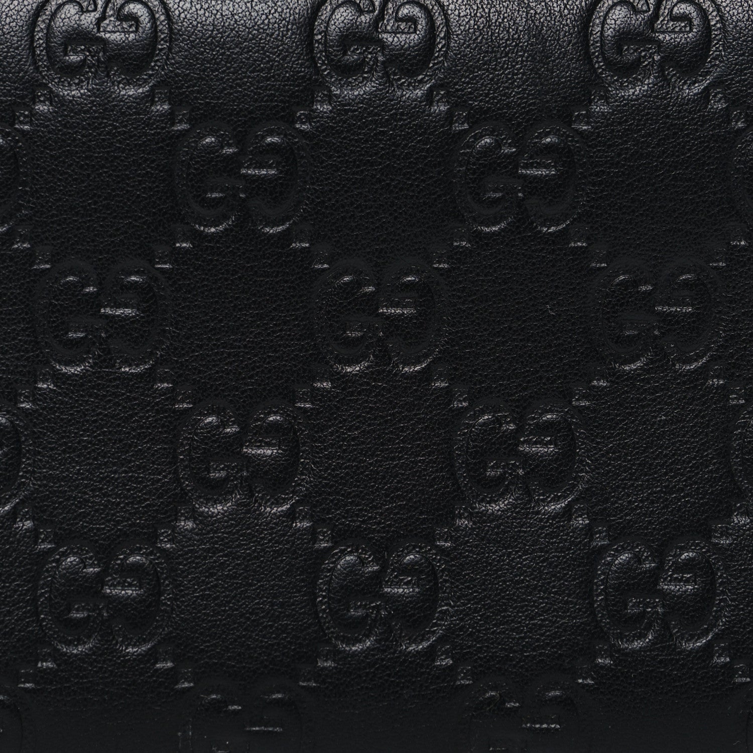 Gucci Guccissima Vitello Tender Zip Around Wallet Black 8 of 9