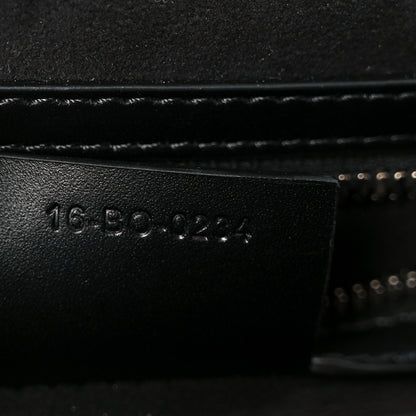 Christian Dior Calfskin Cosmo Laser Cut Cannage Medium Dior Charm Messenger Bag Black 7 of 10